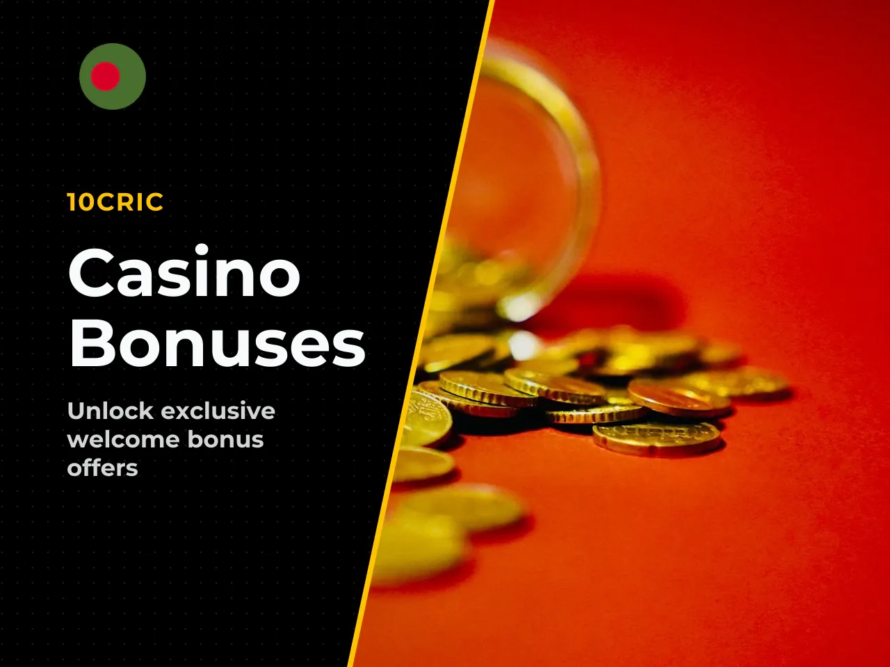 Casino welcome bonuses, free spins and