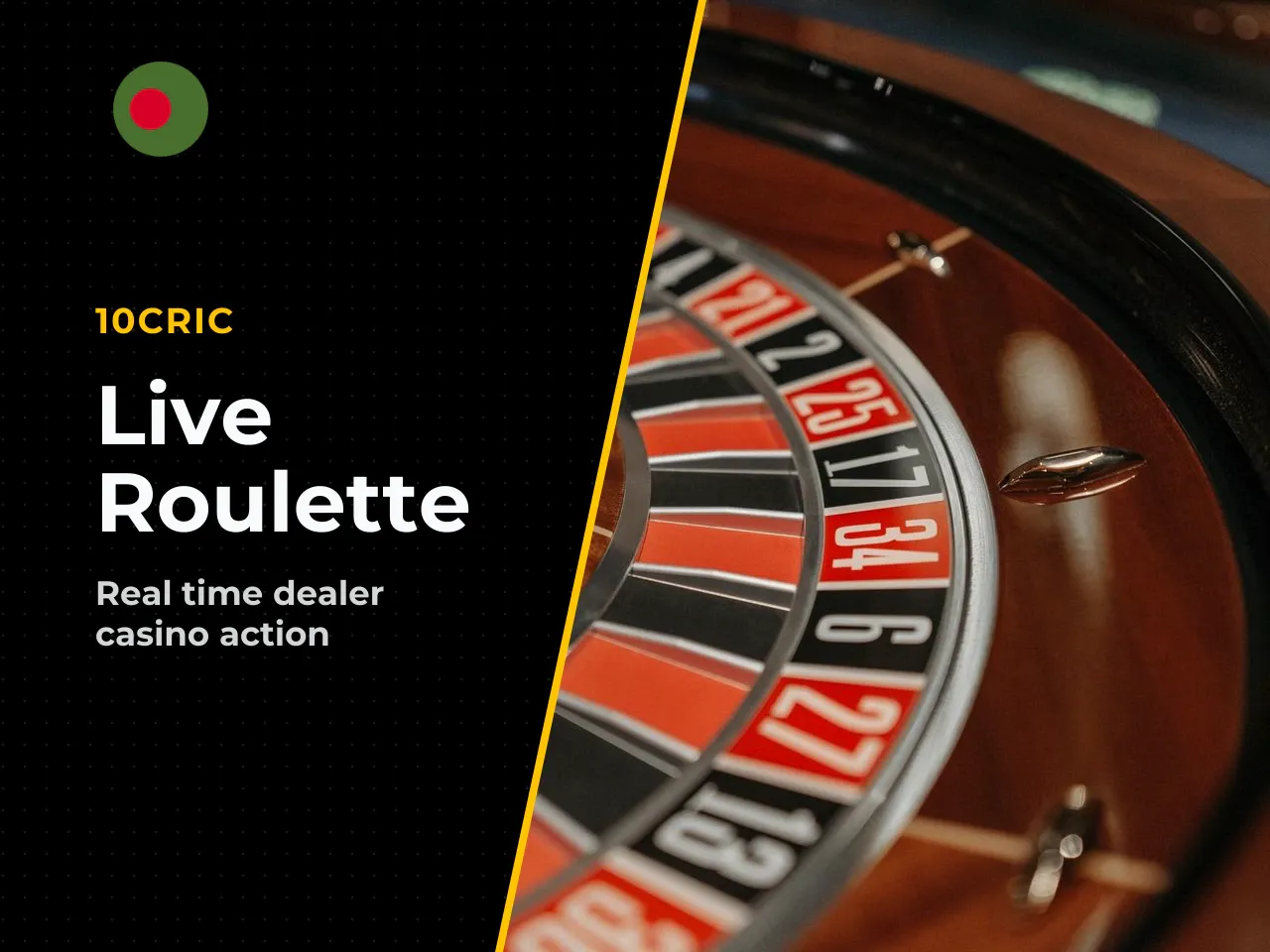 What is live roulette roulette with