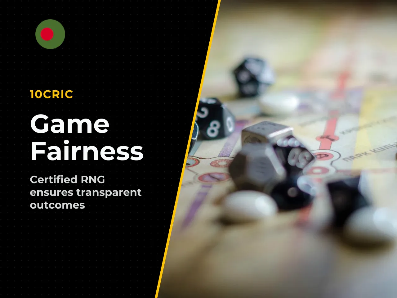 Fairness Technology Certified RNG, Not Hash-Based