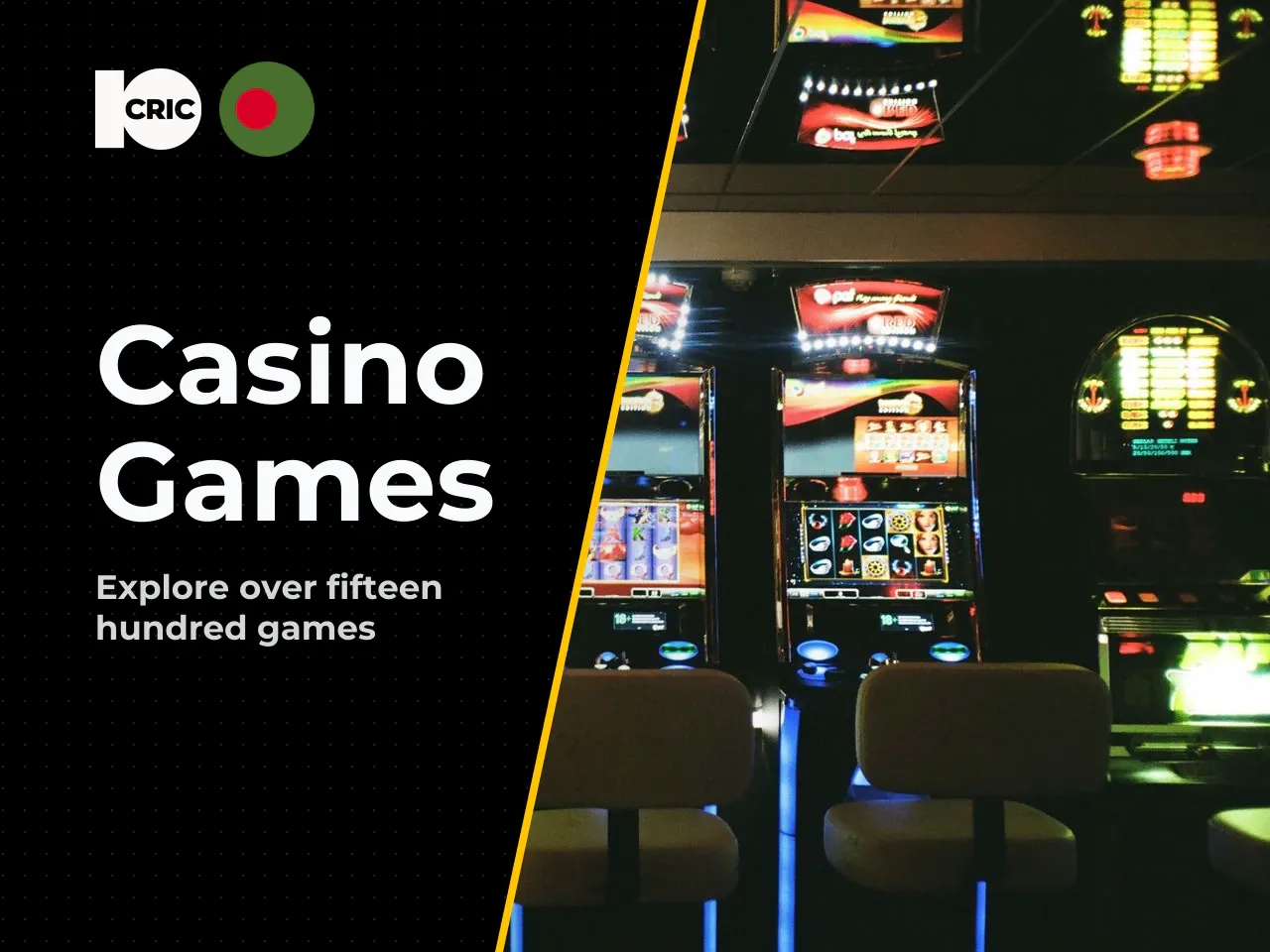 Slots, table games and jackpot games