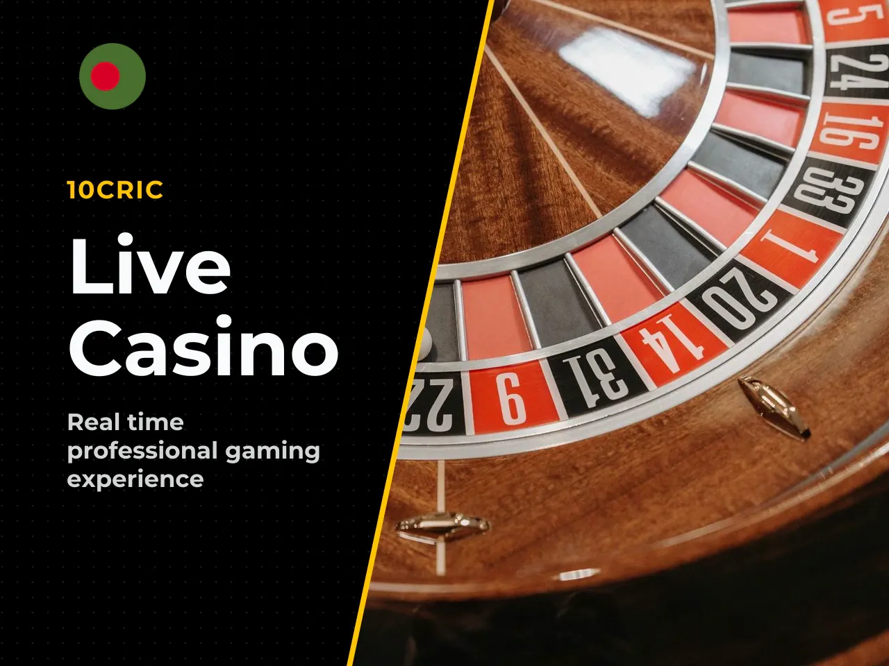 3.1 Live casino at 10cric. The