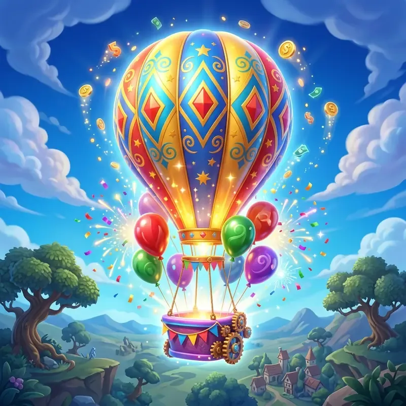 Balloon Game Demo, Real Money Play