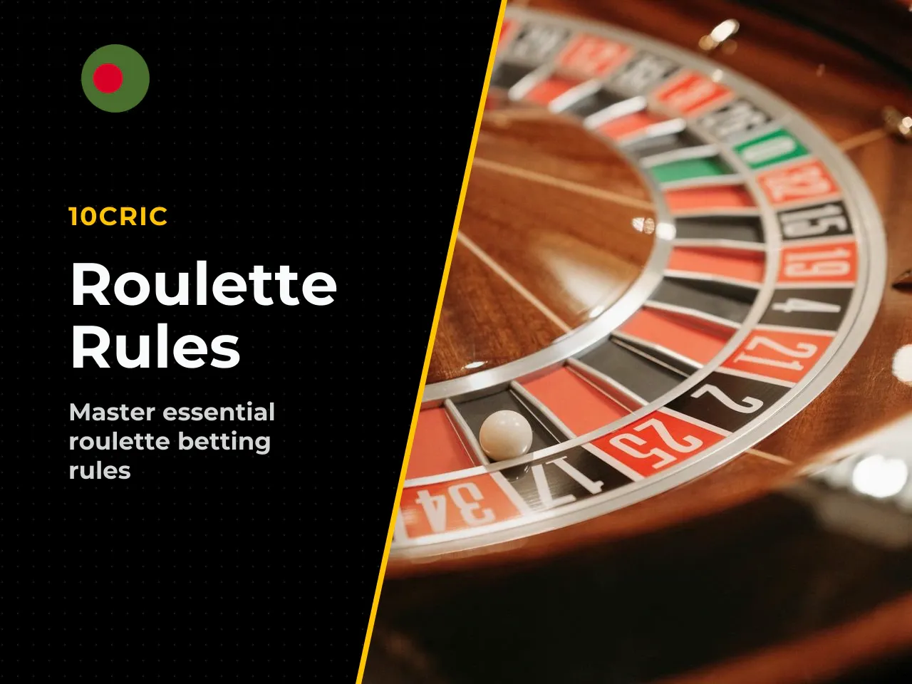 Applies to even-money bets only, when