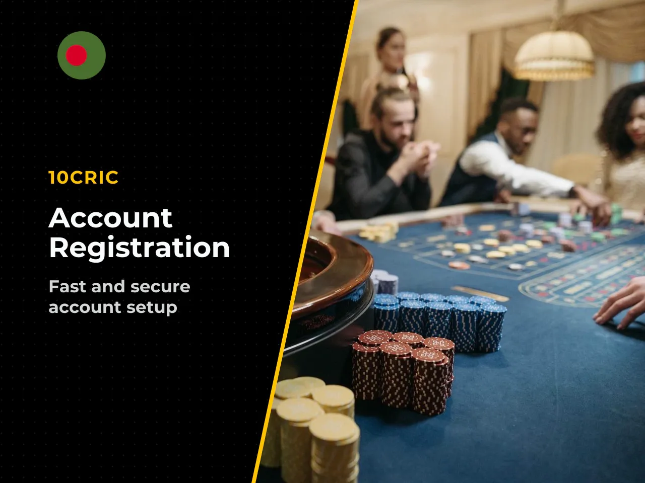 Creating an account in the app