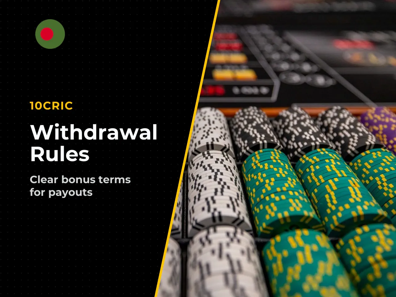 2.2 Deposit, Bonus and Turnover Conditions