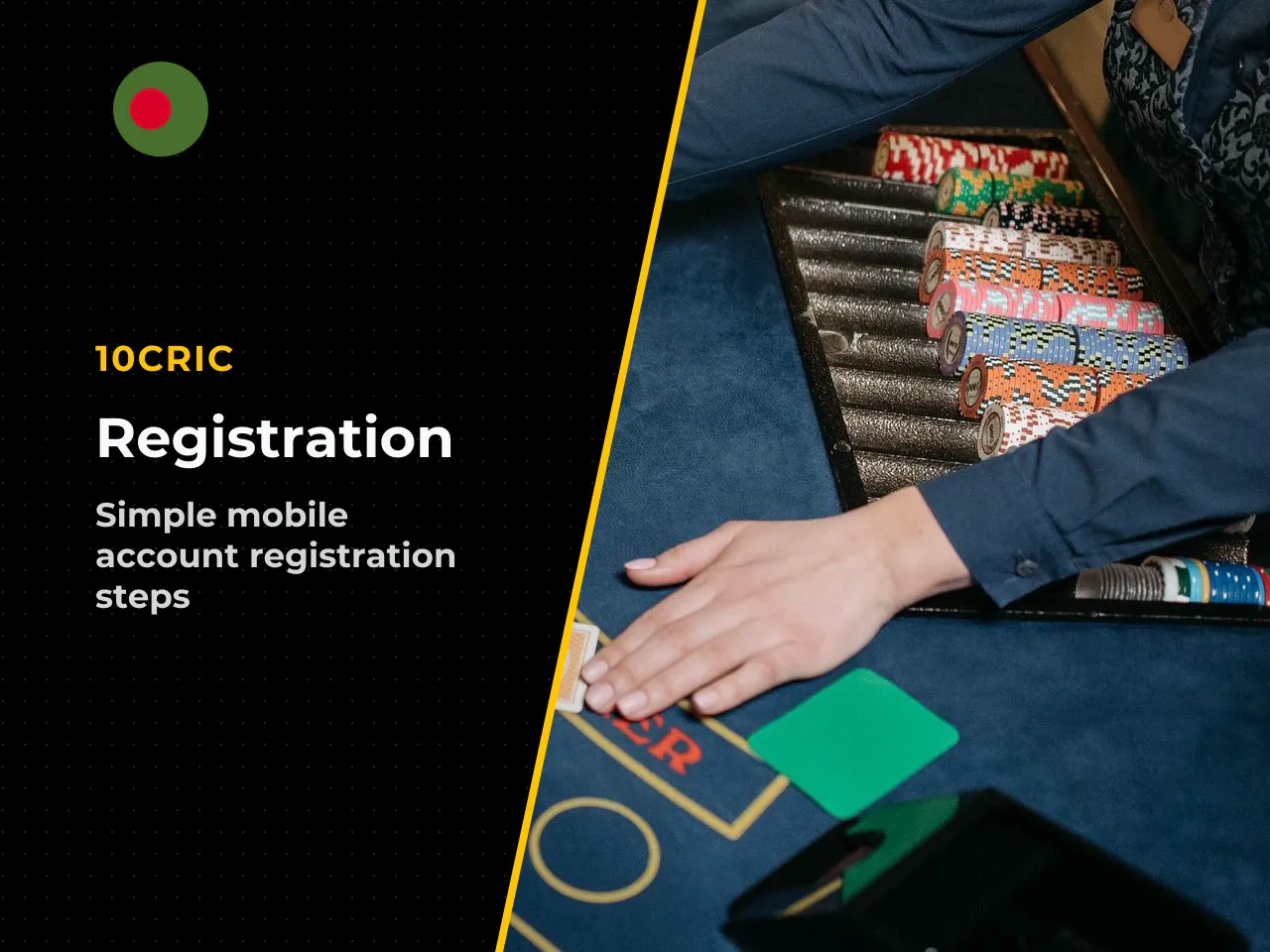 Registration by mobile phone and via