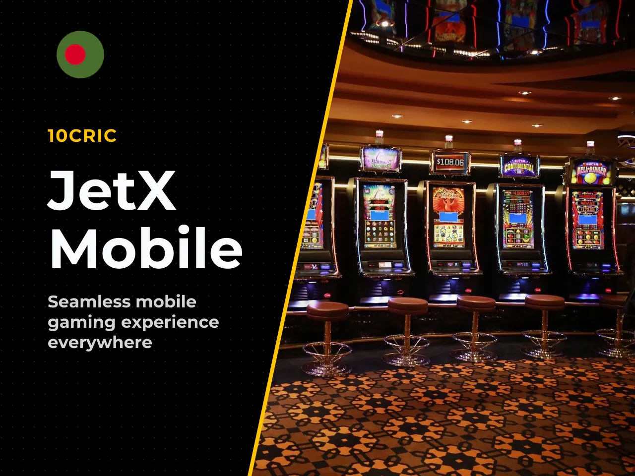 JetX Mobile Layout And Behaviour. On
