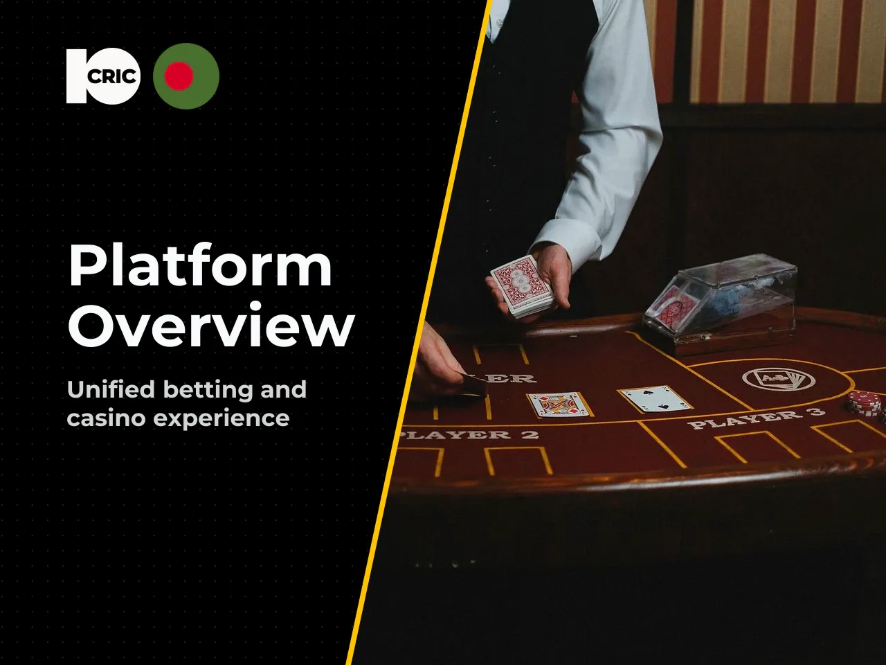 Main sportsbook and casino functionalities. The
