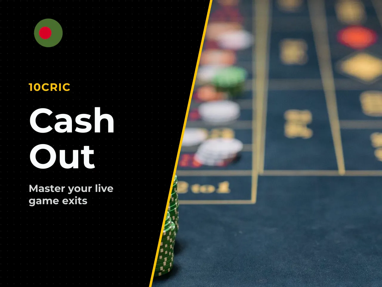 Manual cash out during a live