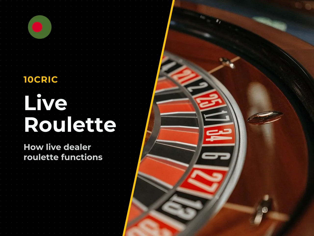How live dealer roulette works in